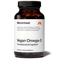 Momentous, Vegan Omega-3, 60 Capsules UPC 850030796813 | Hilife Vitamins