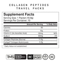 Momentous, Collagen Peptides, 10 Travel Packets, 16.9g Each UPC 850030796950 | Hilife Vitamins