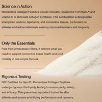 Momentous, Collagen Peptides, 10 Travel Packets, 16.9g Each UPC 850030796950 | Hilife Vitamins