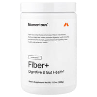 Momentous, Fiber+, Unflavored, 10.2oz (288g) UPC 850072768618 | Hilife Vitamins