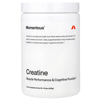 Momentous, Creatine, 15.8oz (450g) UPC 850243008796 | Hilife Vitamins