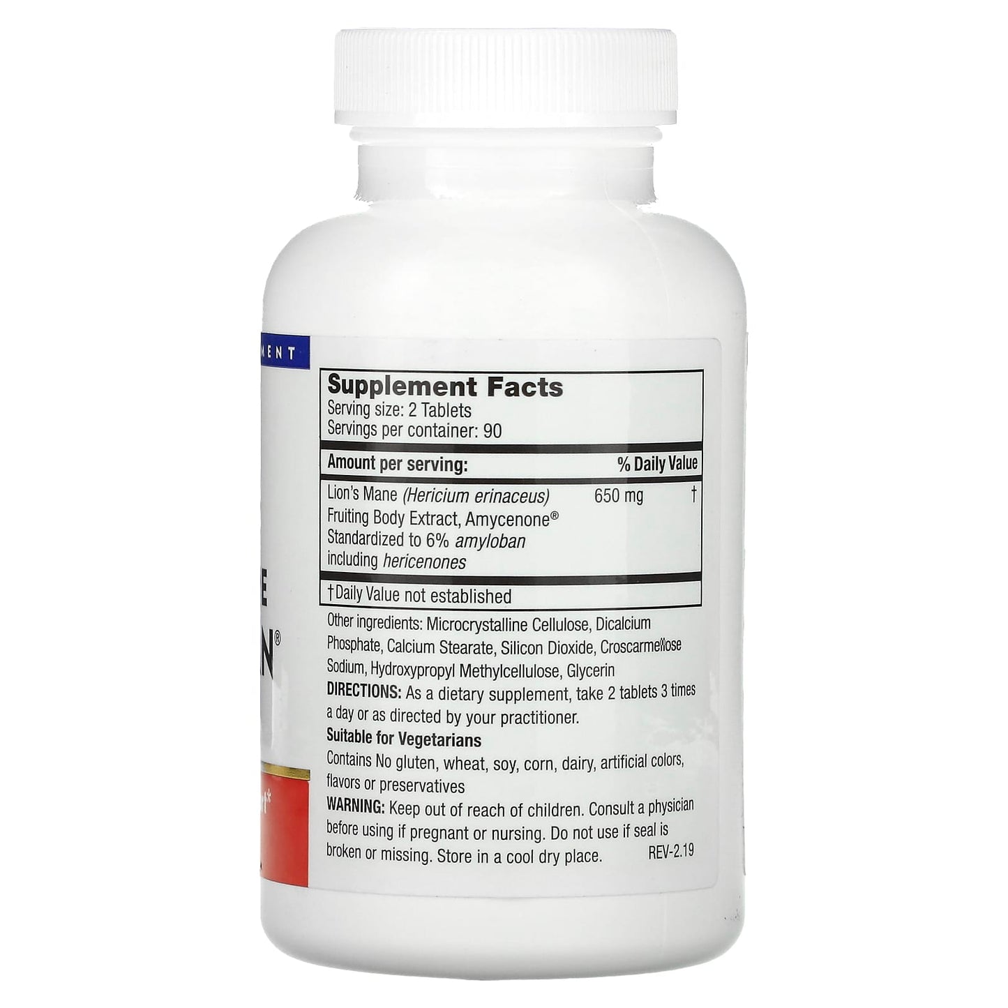 Mushroom Wisdom, Amyloban 3399 180, 180 Tablets UPC 791014309004 | Hilife Vitamins