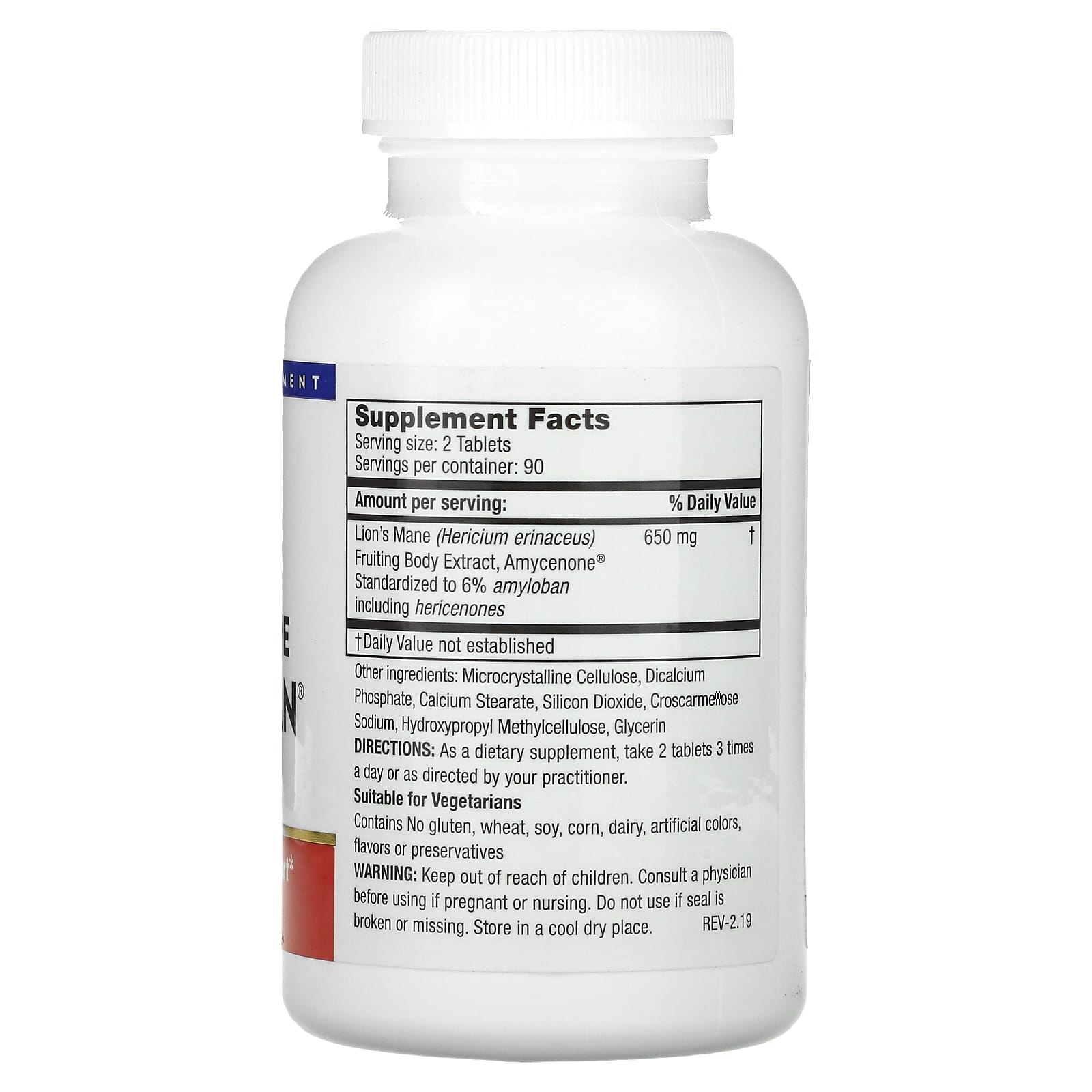 Mushroom Wisdom, Amyloban 3399 180, 180 Tablets UPC 791014309004 | Hilife Vitamins