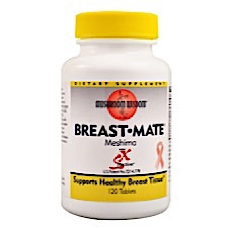 Mushroom Wisdom, Breast-Mate, 120 Tablets UPC 791014309011 | Hilife Vitamins