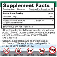 Natren, Bifido Factor, Dairy Free, 90 Capsules - 052557850904 | Hilife Vitamins