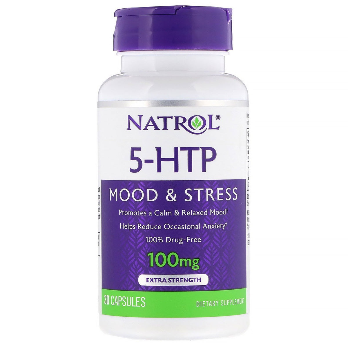 Natrol, 5-Htp 100 mg, 30 Capsules UPC 047469040932 | Hilife Vitamins