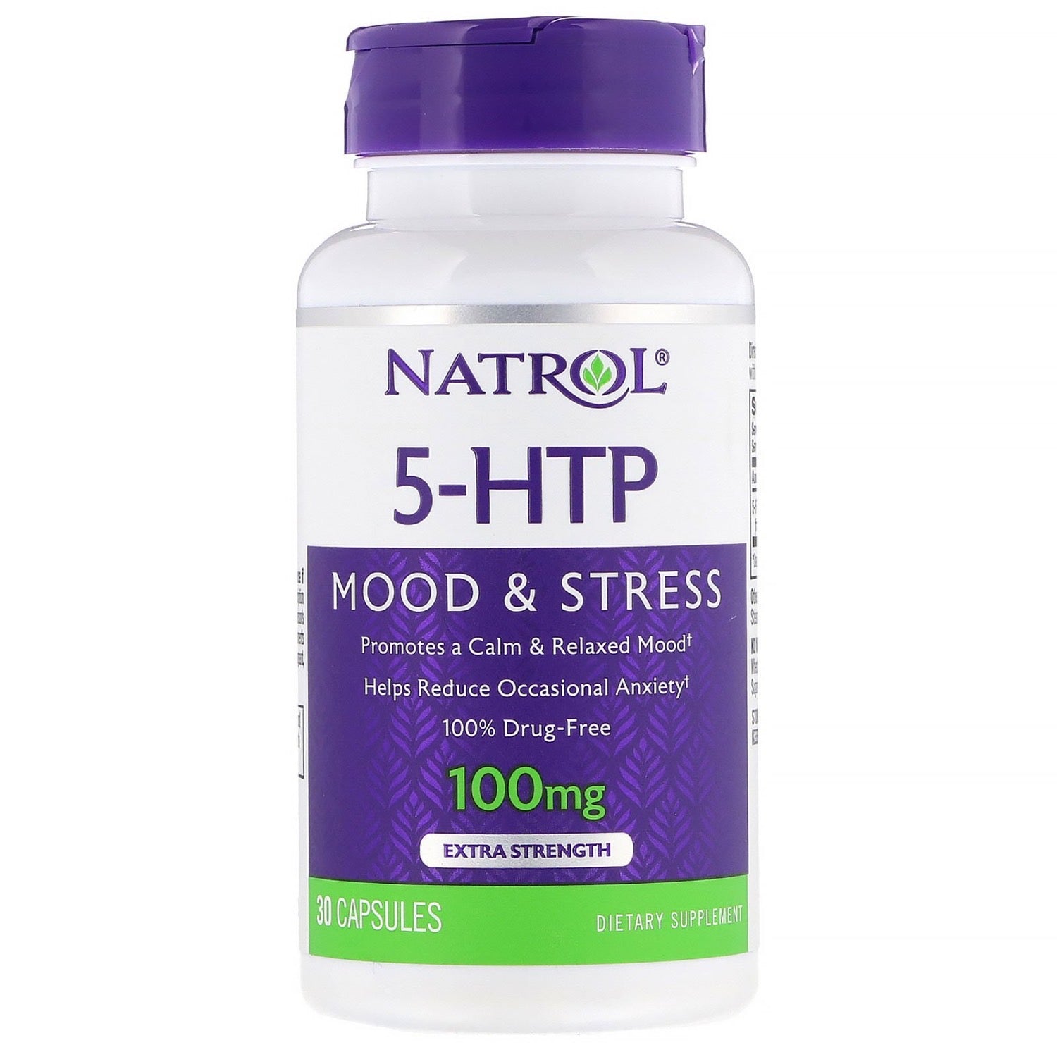 Natrol, 5-Htp 100 mg, 30 Capsules UPC 047469040932 | Hilife Vitamins