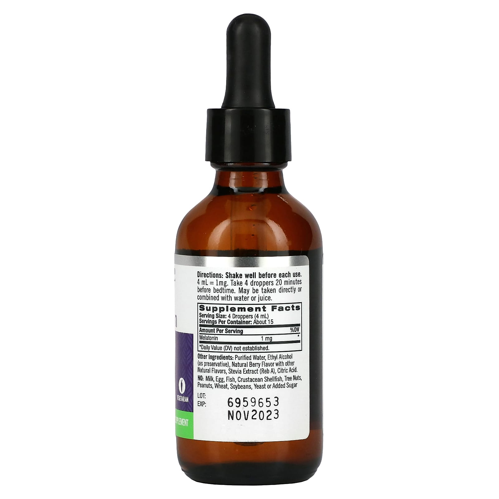 Natrol, Melatonin 1mg Liquid, 2 Oz UPC 047469074029 | Hilife Vitamins