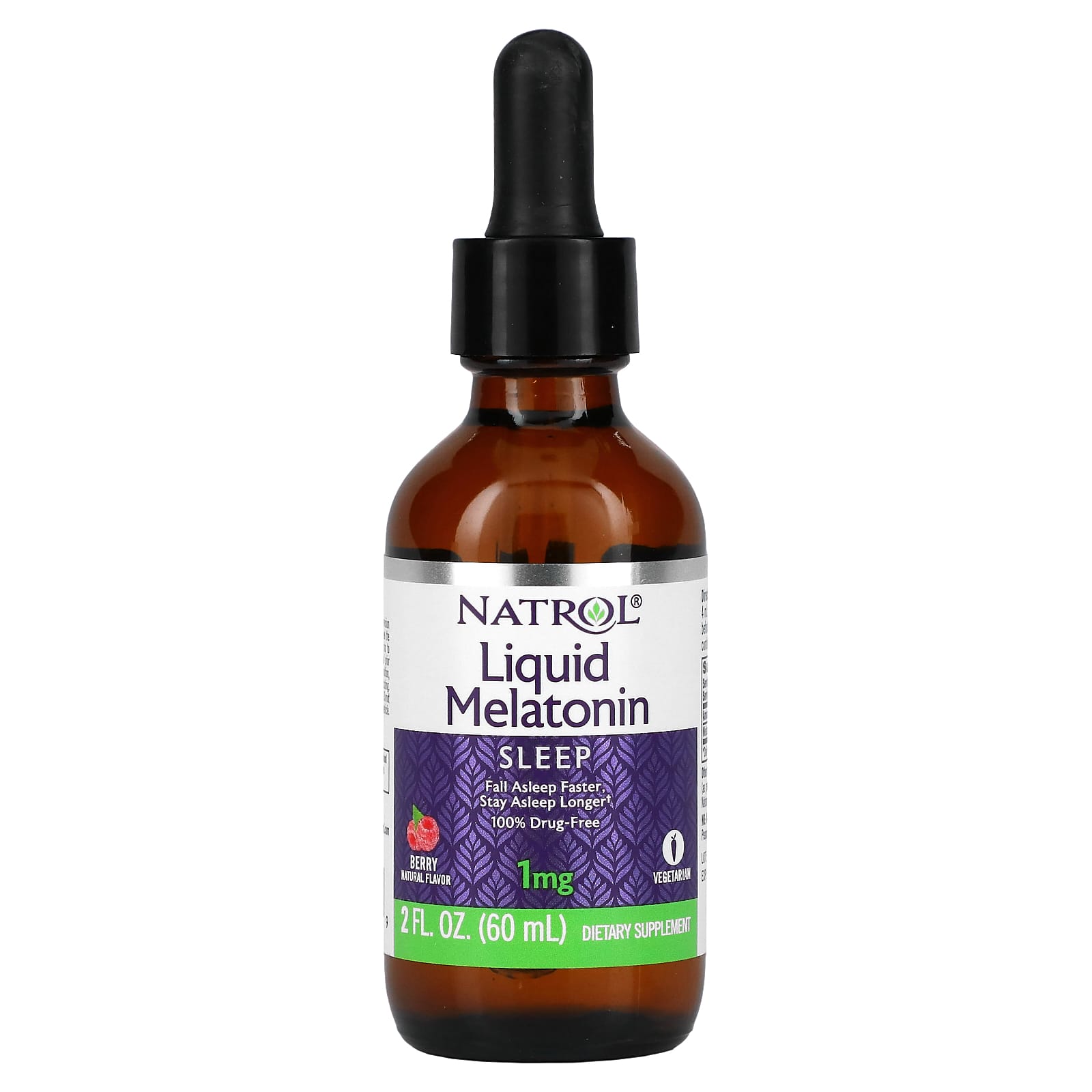Natrol, Melatonin 1mg Liquid, 2 Oz UPC 047469074029 | Hilife Vitamins