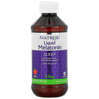 Natrol, Melatonin 2.5mg Liquid, 8 Oz UPC 047469074050 | Hilife Vitamins