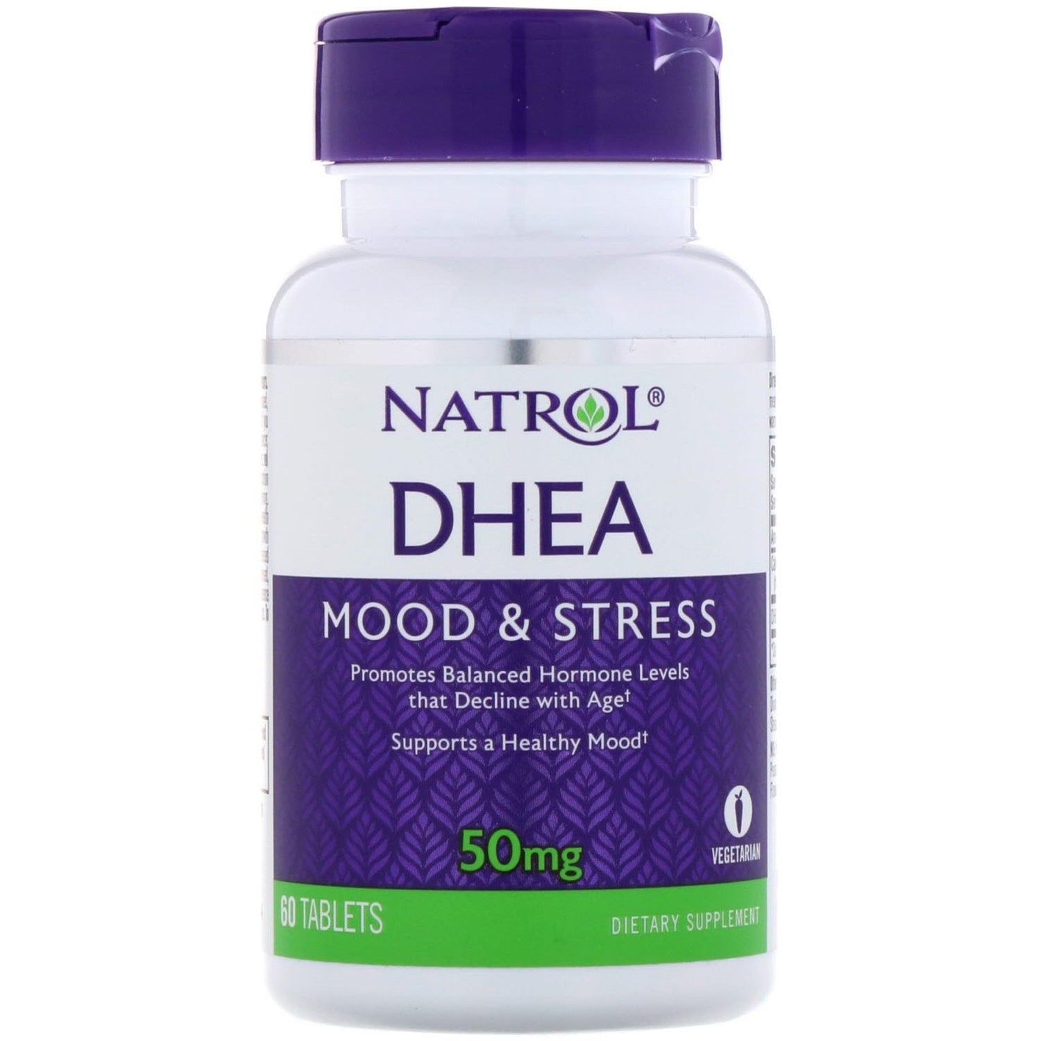 Natrol, DHEA, 50 mg, 60 Tablets UPC 047469161064 | HiLife Vitamins