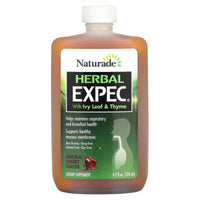 Naturade, Herbal Expectorant Cough Syrup, 4 Oz Ounces UPC 079911034817 | Hilife Vitamins
