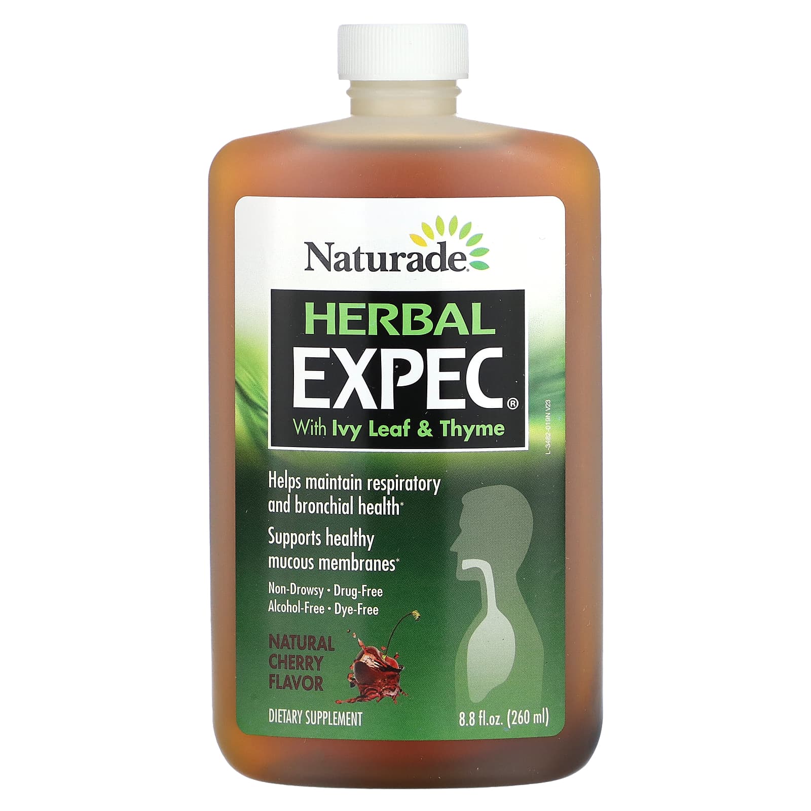 Naturade, Herbal Expectorant Cough Syrup, 8 Oz Ounces UPC 079911034824 | Hilife Vitamins