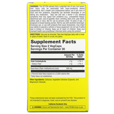 Natural Balance, Happy Camper, Kava Kava White Root, 450 mg, 60 Capsules UPC 047868137547 | HiLife Vitamins