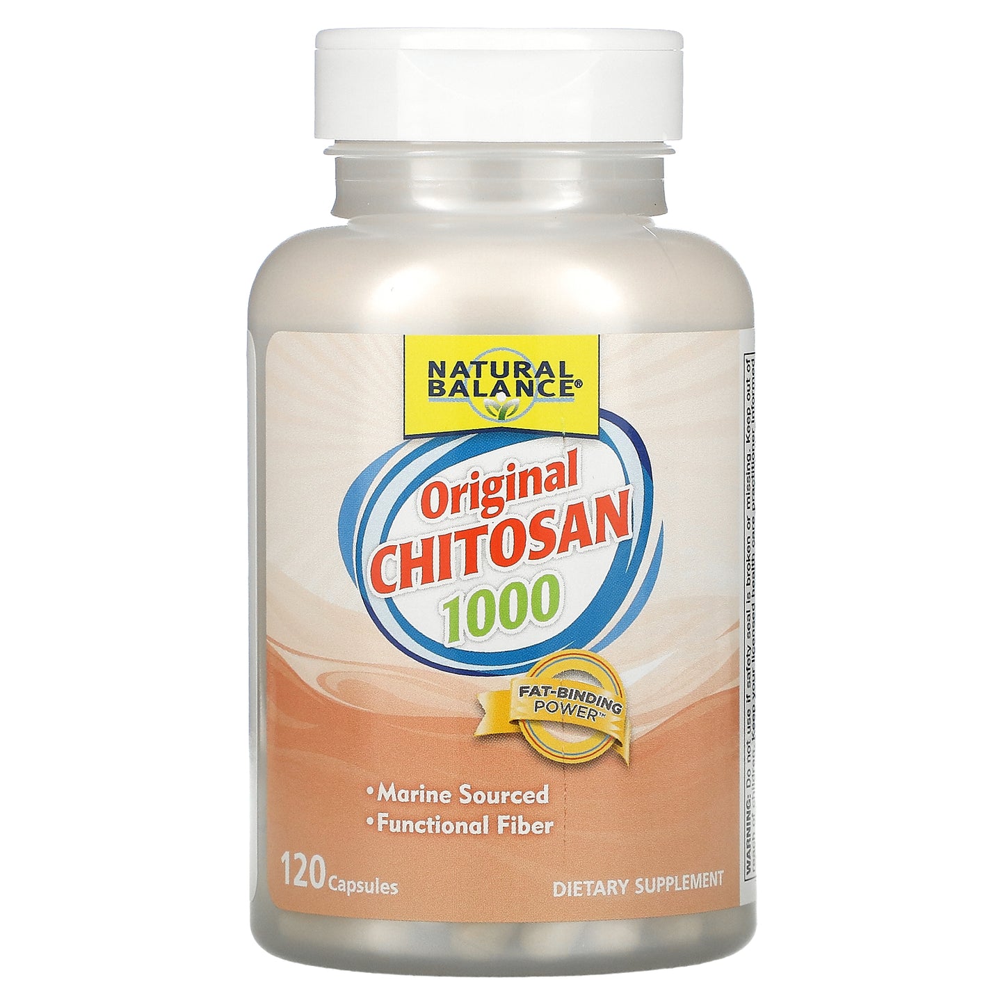 Natural Balance, Original Chitosan, 250 mg, 120 Capsules UPC 047868212602 | HiLife Vitamins