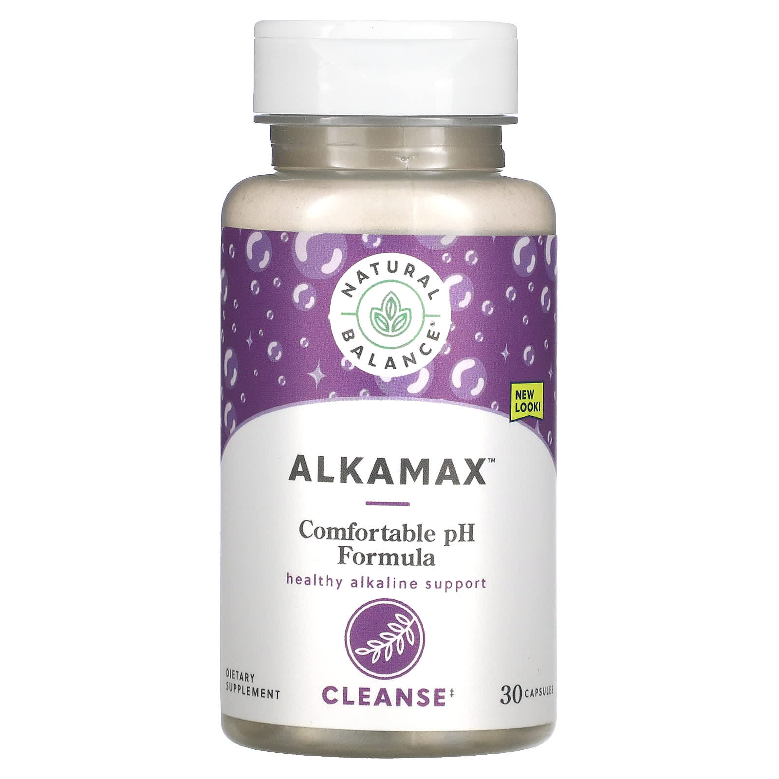 Natural Balance, Alkamax pH Balancing, 30 Capsules UPC 047868726451 | HiLife Vitamins