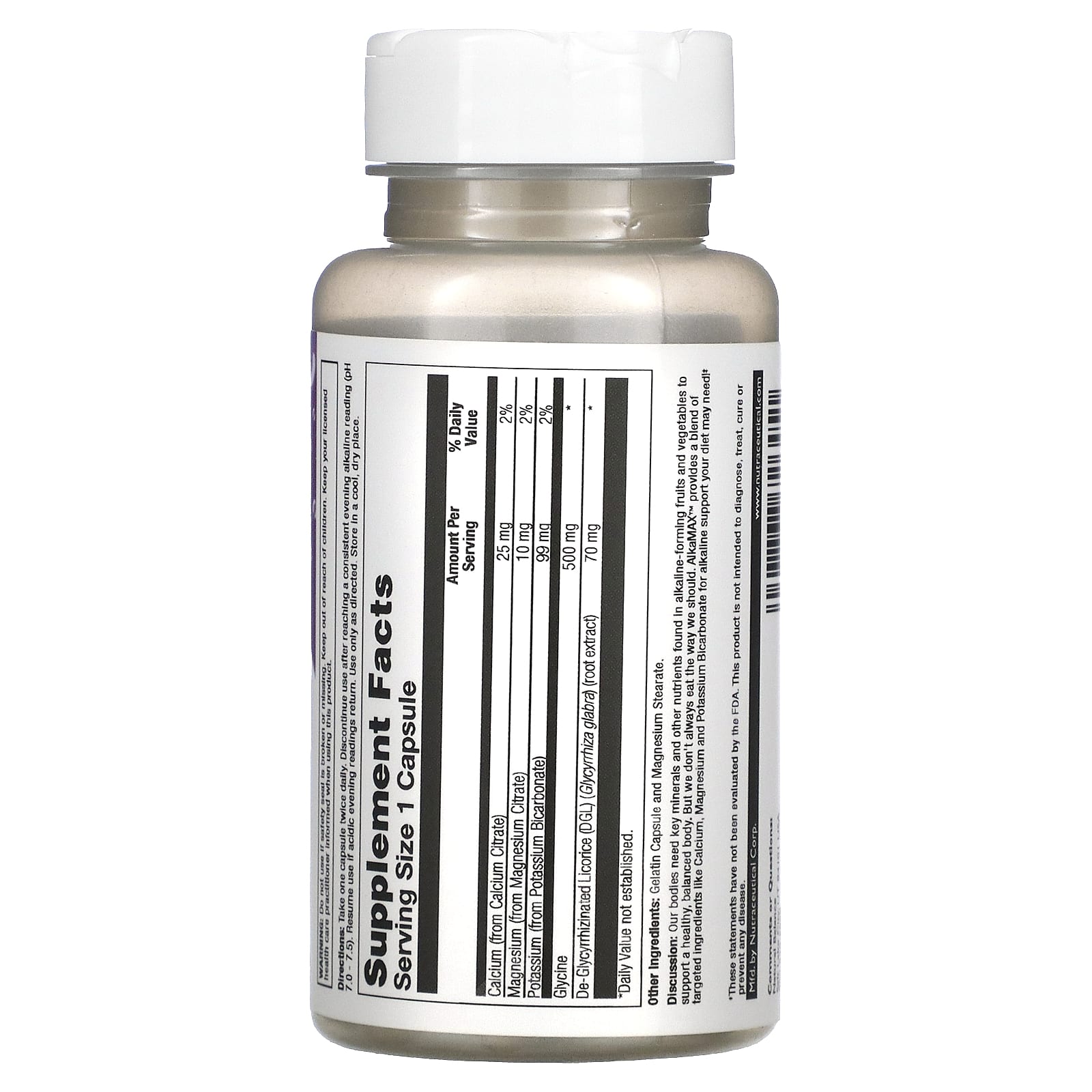 Natural Balance, Alkamax pH Balancing, 30 Capsules UPC 047868726451 | HiLife Vitamins