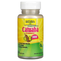 Natural Balance, Catuaba 500 PowerMax, 60 Capsules UPC 047868840607 | HiLife Vitamins
