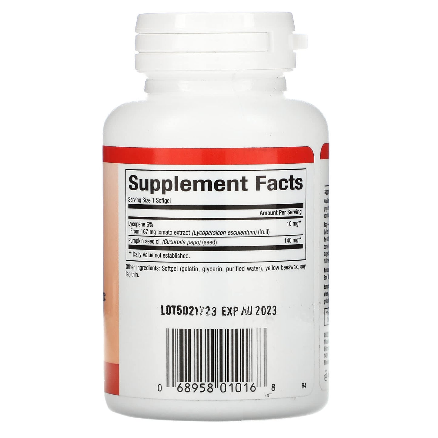 Natural Factors, Lycopene, 10 mg, 60 Softgels UPC 068958010168 | Hilife Vitamins