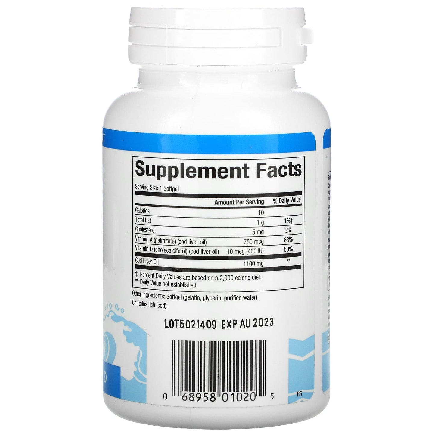 Natural Factors, Super Cod Liver Oil, 90 Softgels UPC 068958010205 | Hilife Vitamins