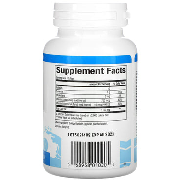 Natural Factors, Super Cod Liver Oil, 90 Softgels UPC 068958010205 | Hilife Vitamins