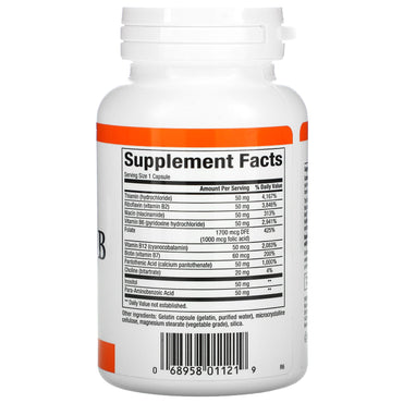 Natural Factors, Hi Potency B Complex, 90 Capsules UPC 068958011219 | Hilife Vitamins