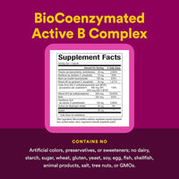 Natural Factors, BioCoenzymated, Active B Complex, 60 Vegetarian Capsules UPC 068958011325 | Hilife Vitamins
