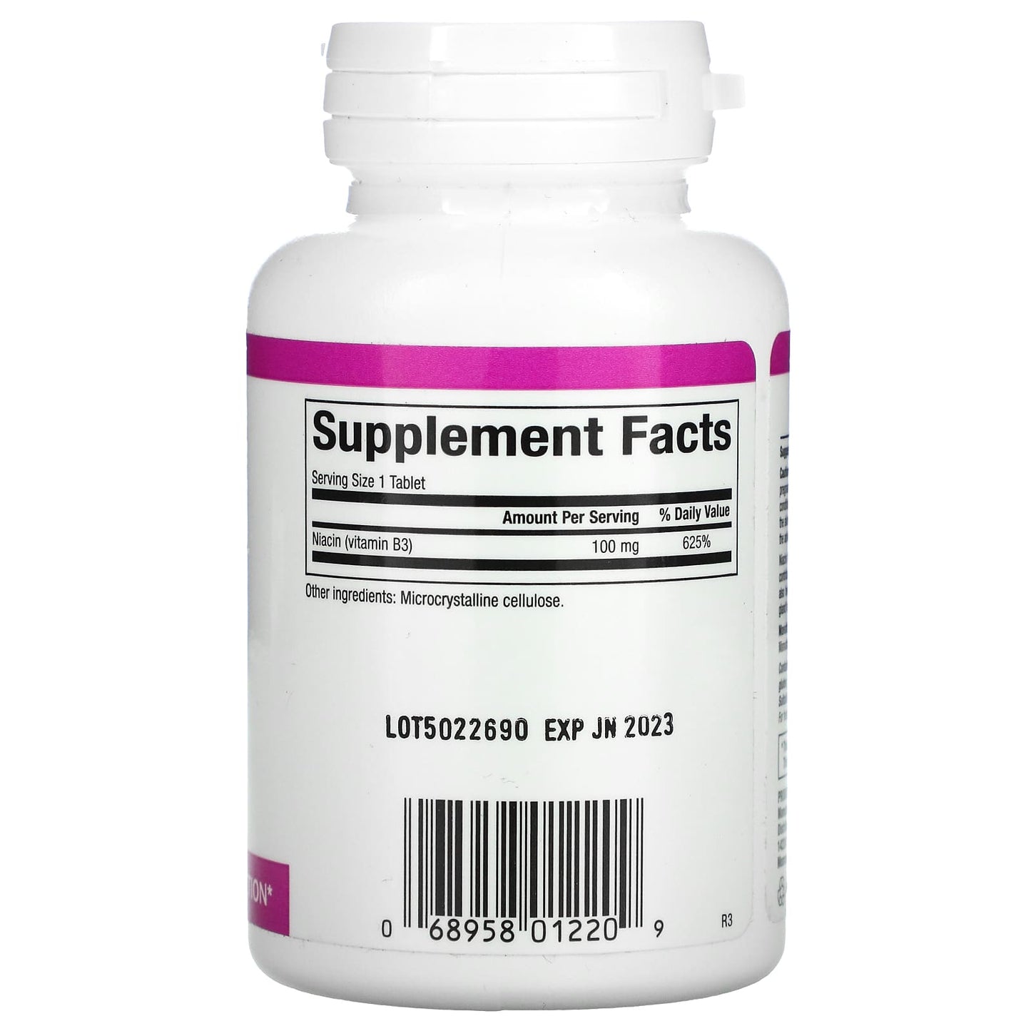Natural Factors, Niacin, 100 mg, 90 Tablets UPC 068958012209 | Hilife Vitamins