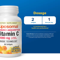 Natural Factors, Liposomal Vitamin C, 60 Softgels UPC 068958013237 | Hilife Vitamins
