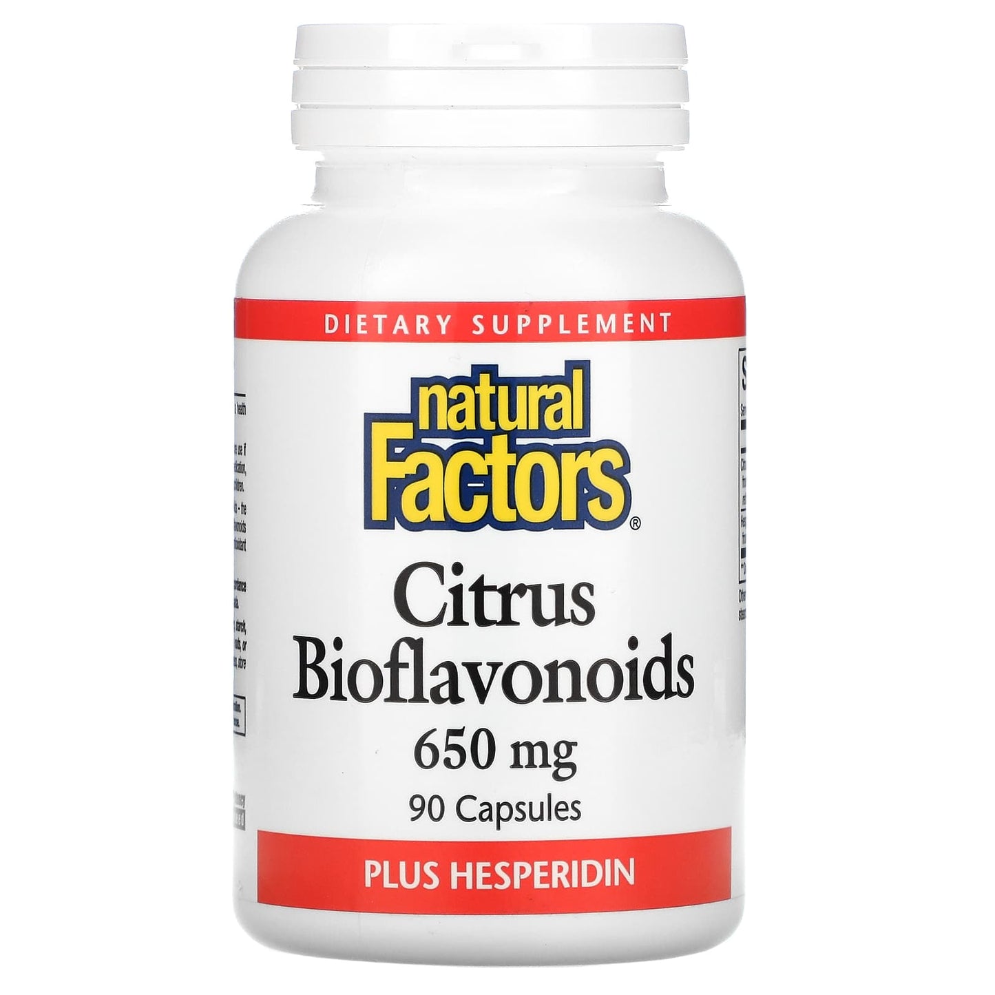 Natural Factors, Citrus Bioflavonoids Plus Hesperidin, 6, 90 Capsules UPC 068958013800 | Hilife Vitamins