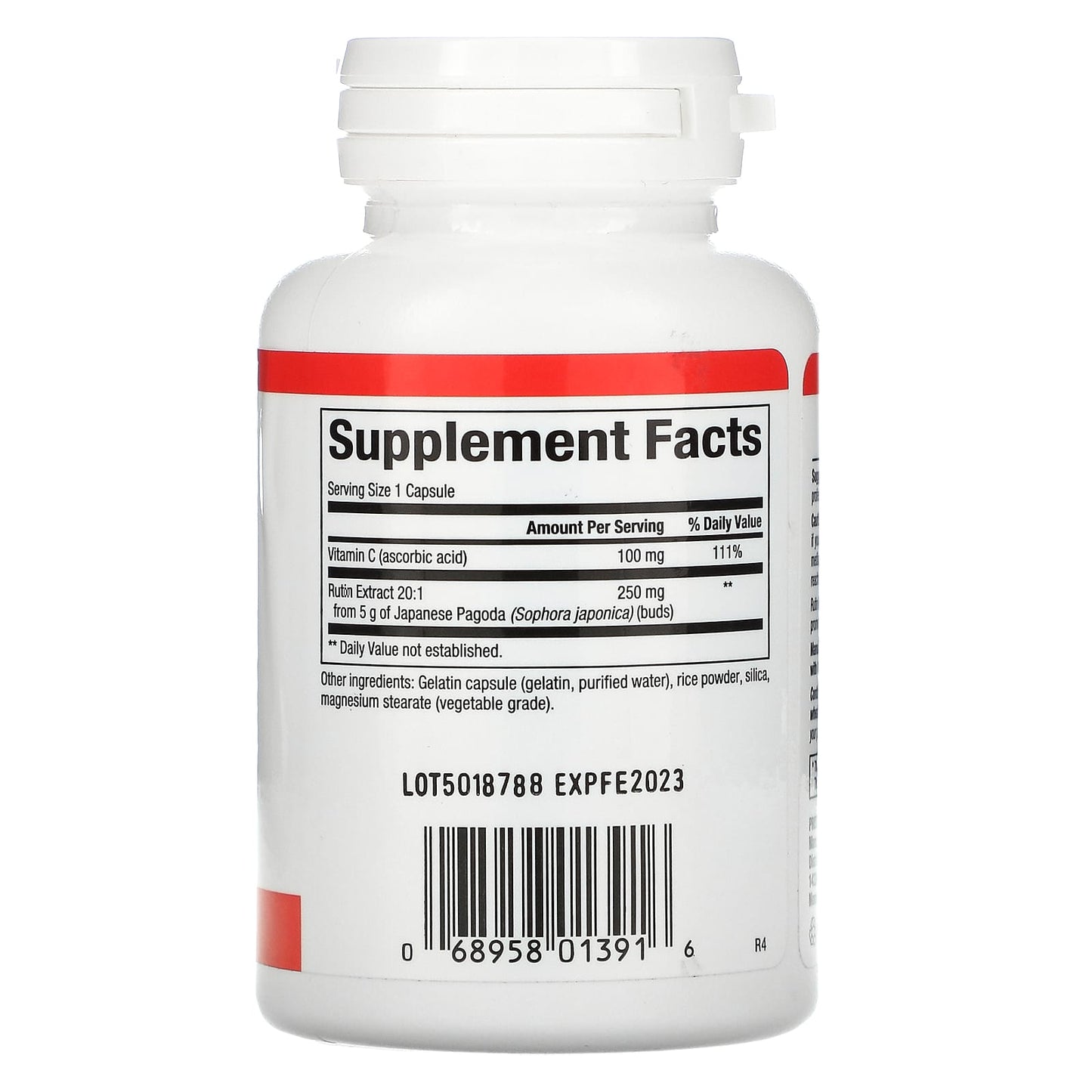 Natural Factors, Rutin, 250 mg, 90 Capsules UPC 068958013916 | Hilife Vitamins