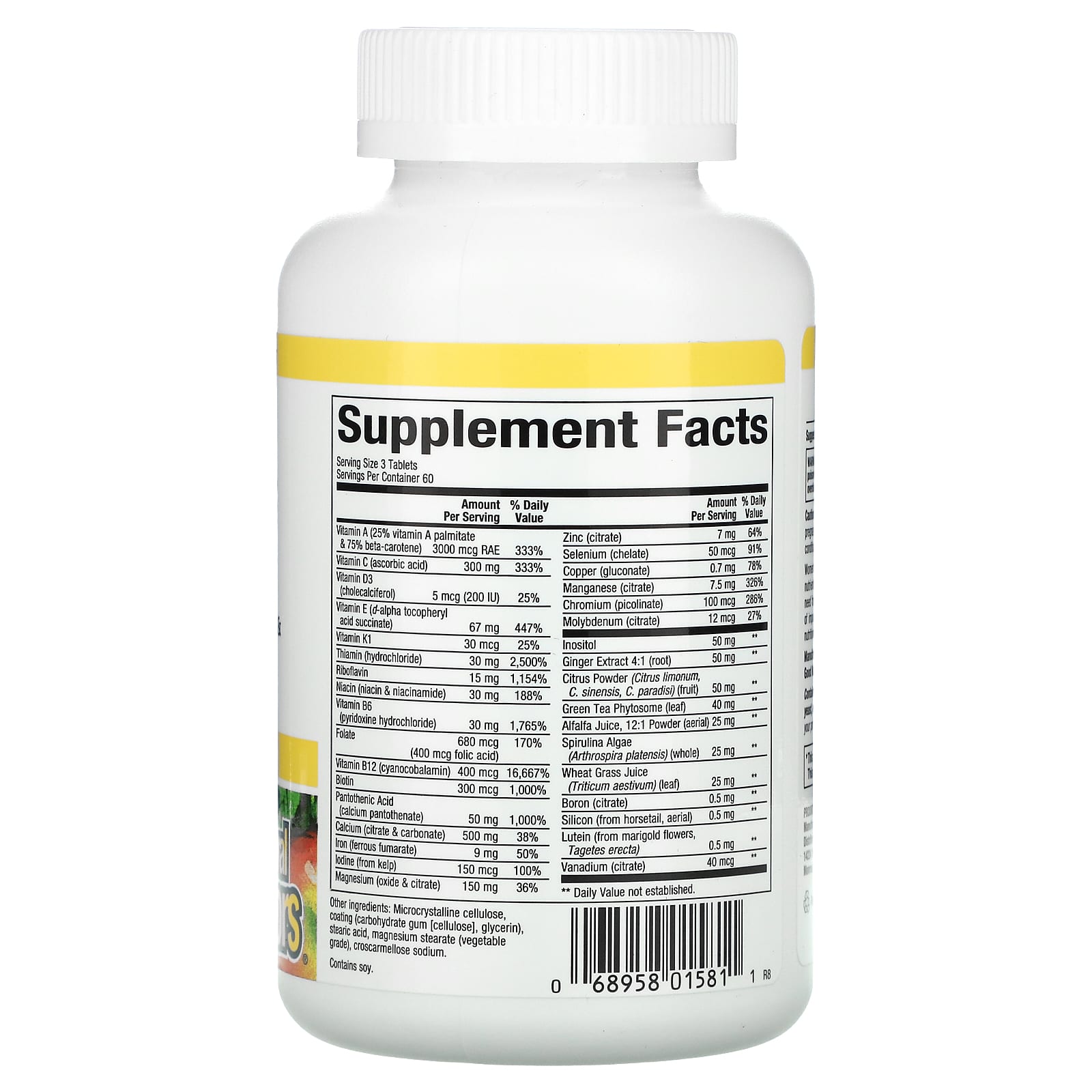 Natural Factors, Multistart® Women's Regular Formula, 180 Tablets UPC 068958015811 | Hilife Vitamins