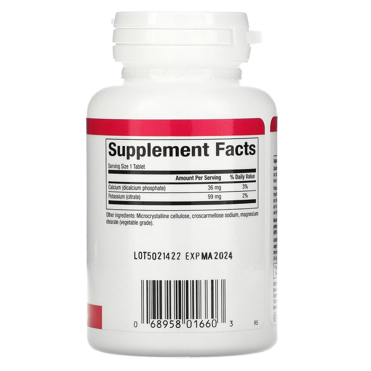 Natural Factors, Potassium Citrate, 99 mg, 90 Tablets UPC 068958016603 | Hilife Vitamins