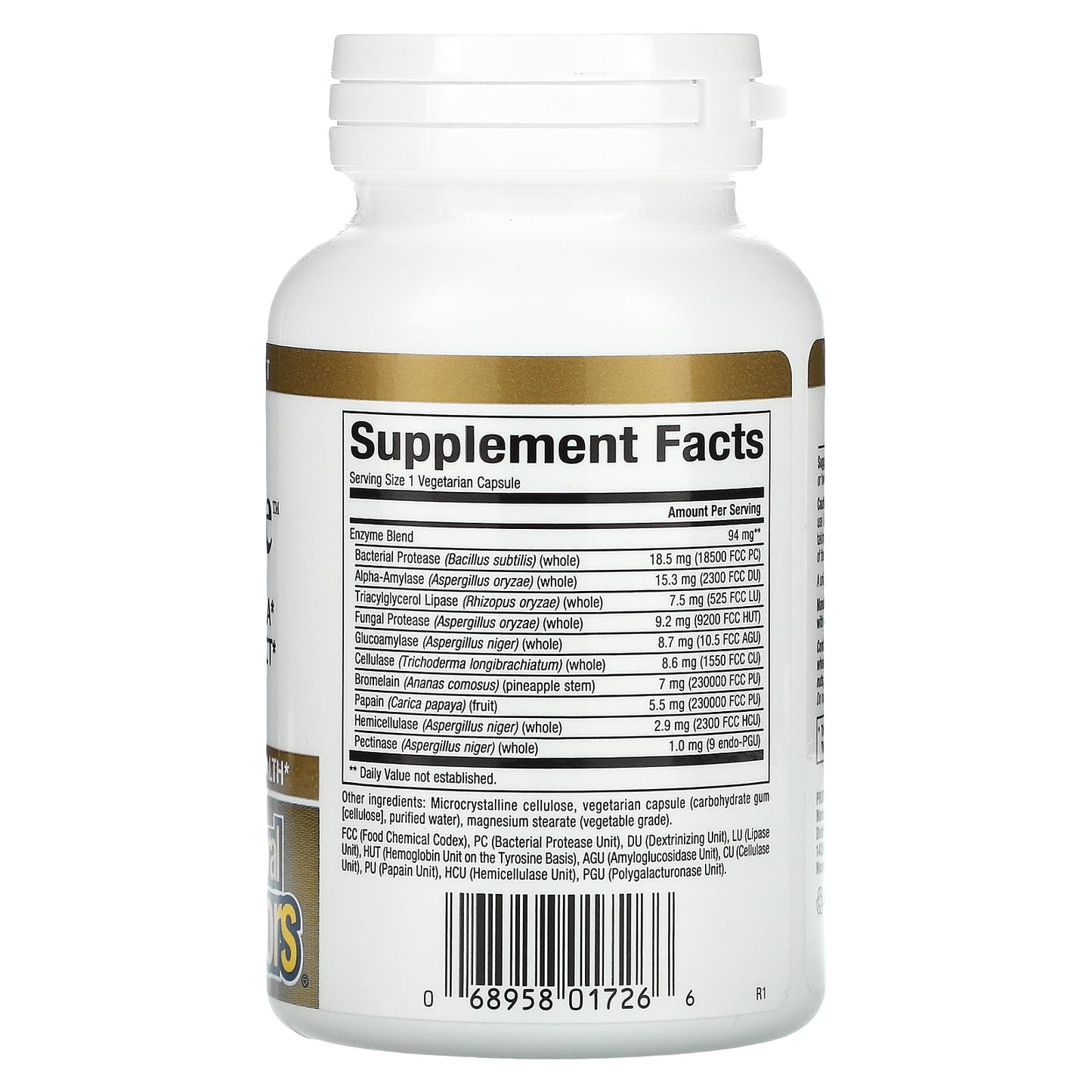 Natural Factors, Extra Strength ClenZyme, 90 Capsules UPC 068958017266 | Hilife Vitamins