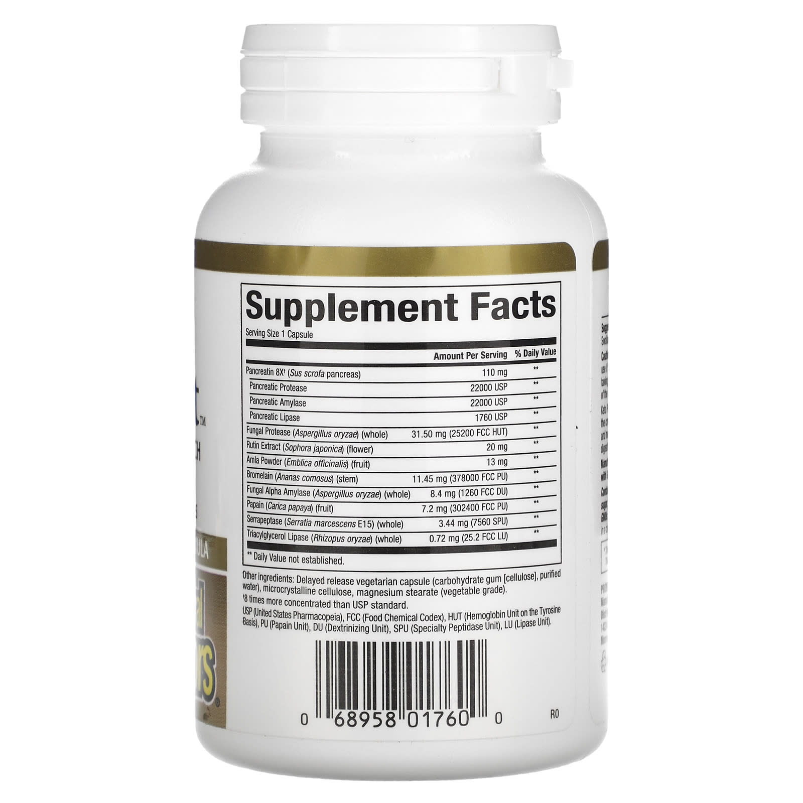 Natural Factors, Keto Paleo MacroGest, 60 Delayed Release Capsules UPC 068958017600 | Hilife Vitamins