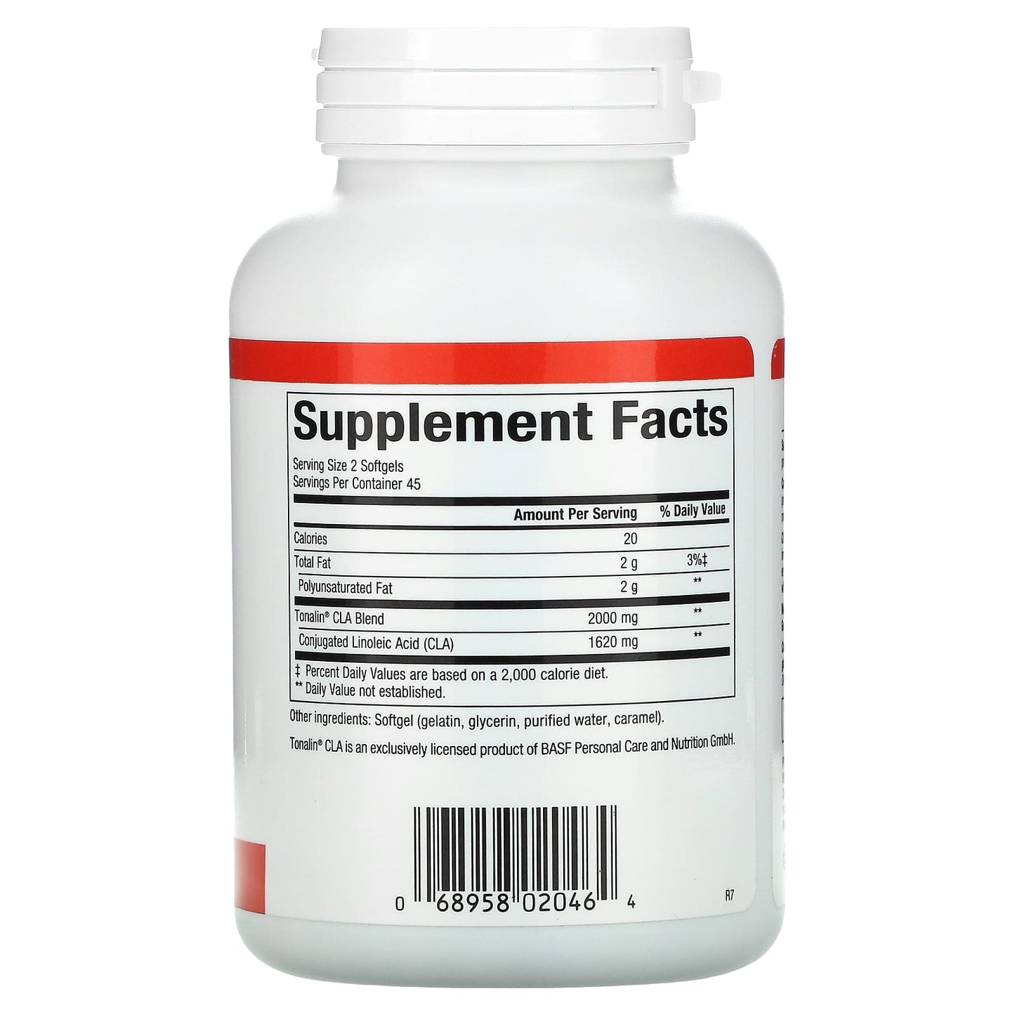 Natural Factors, CLA, 1,000 mg, 90 Softgels UPC 068958020464 | Hilife Vitamins