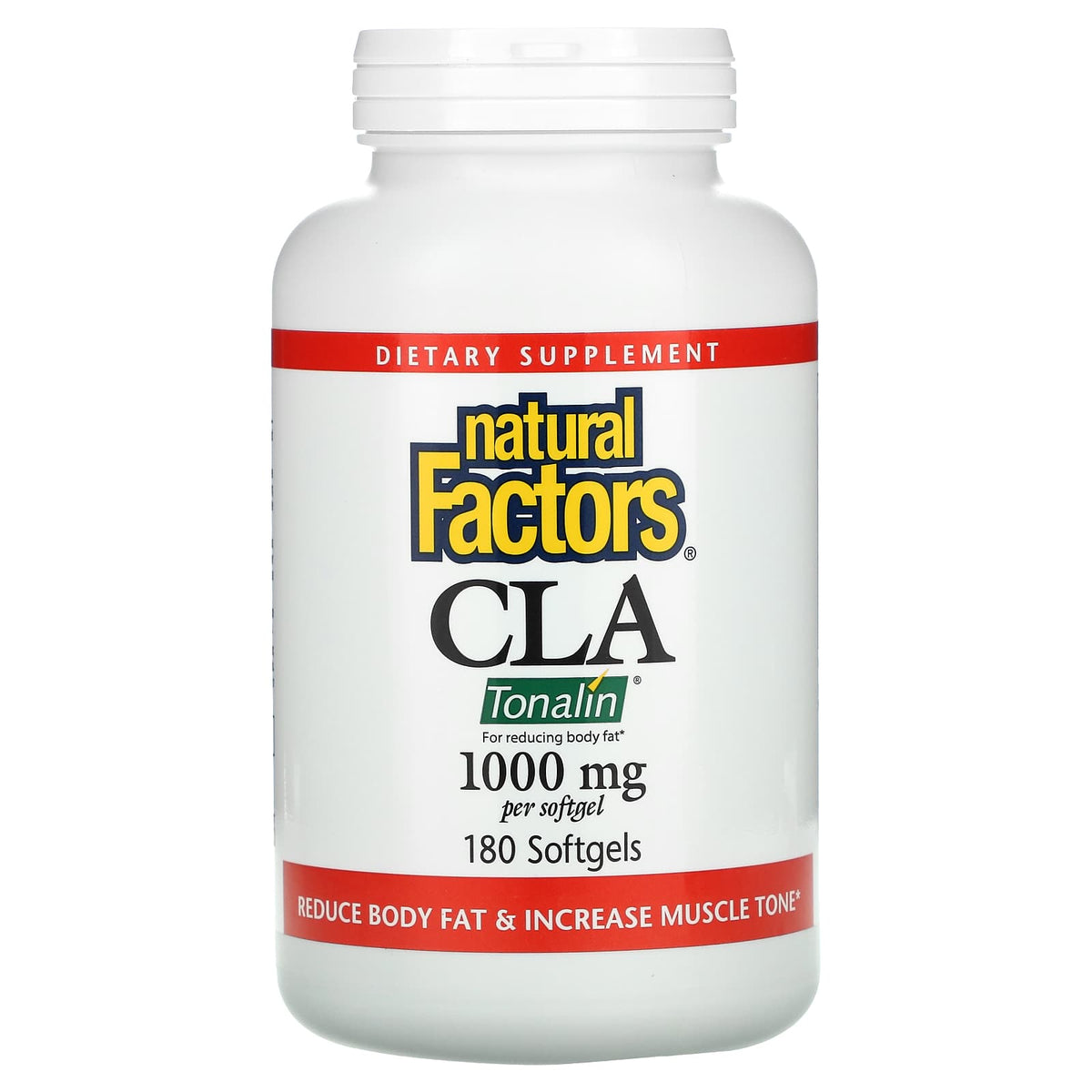 Natural Factors, CLA, Conjugated Linoleic Acid Blend, 1,, 180 Softgels UPC 068958020471 | Hilife Vitamins