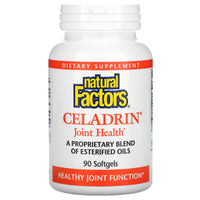 Natural Factors, Celadrin, Joint Health, 90 Softgels UPC 068958026817 | Hilife Vitamins