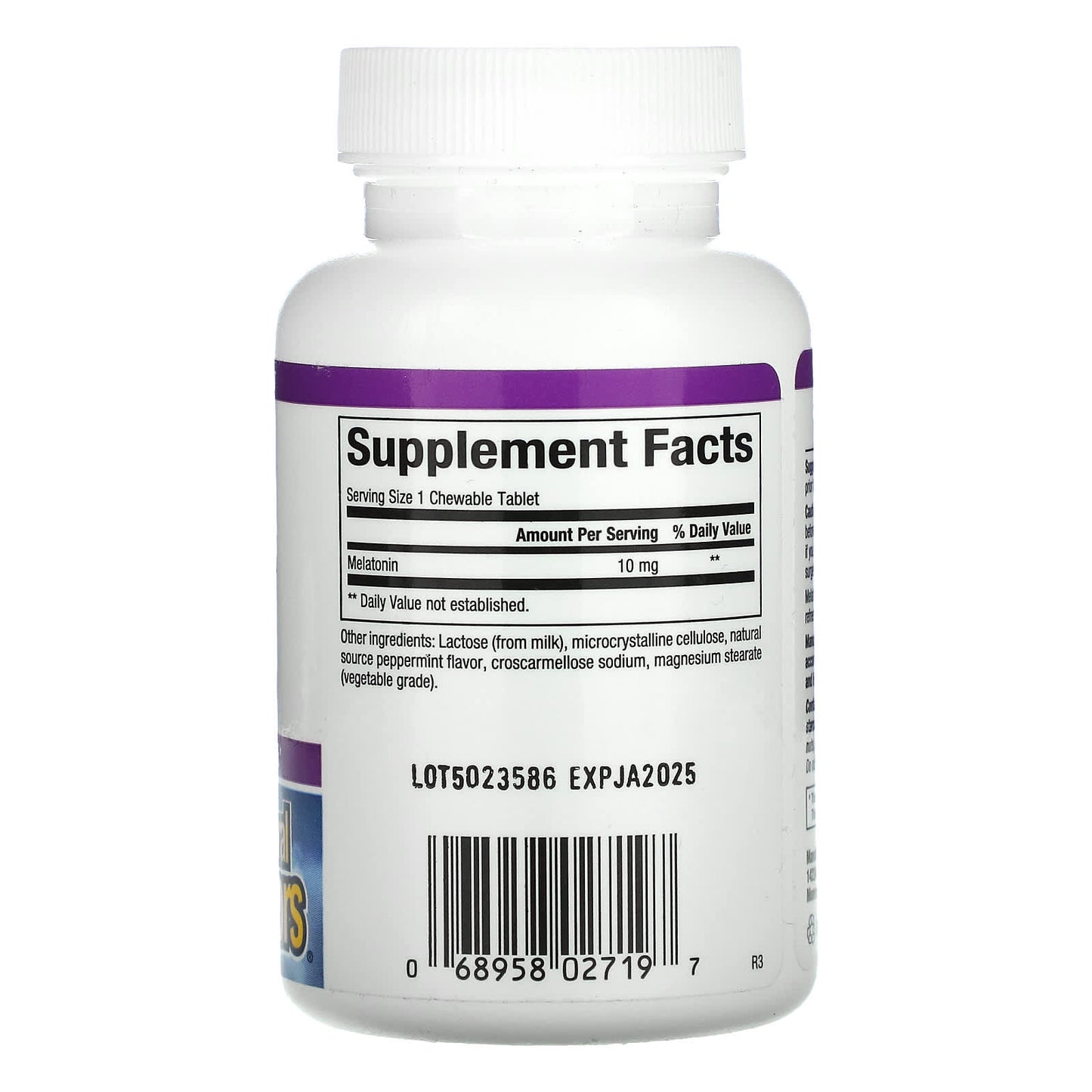 Natural Factors, Stress-Relax, Melatonin, 10 mg, 60 Tablets UPC 068958027197 | Hilife Vitamins