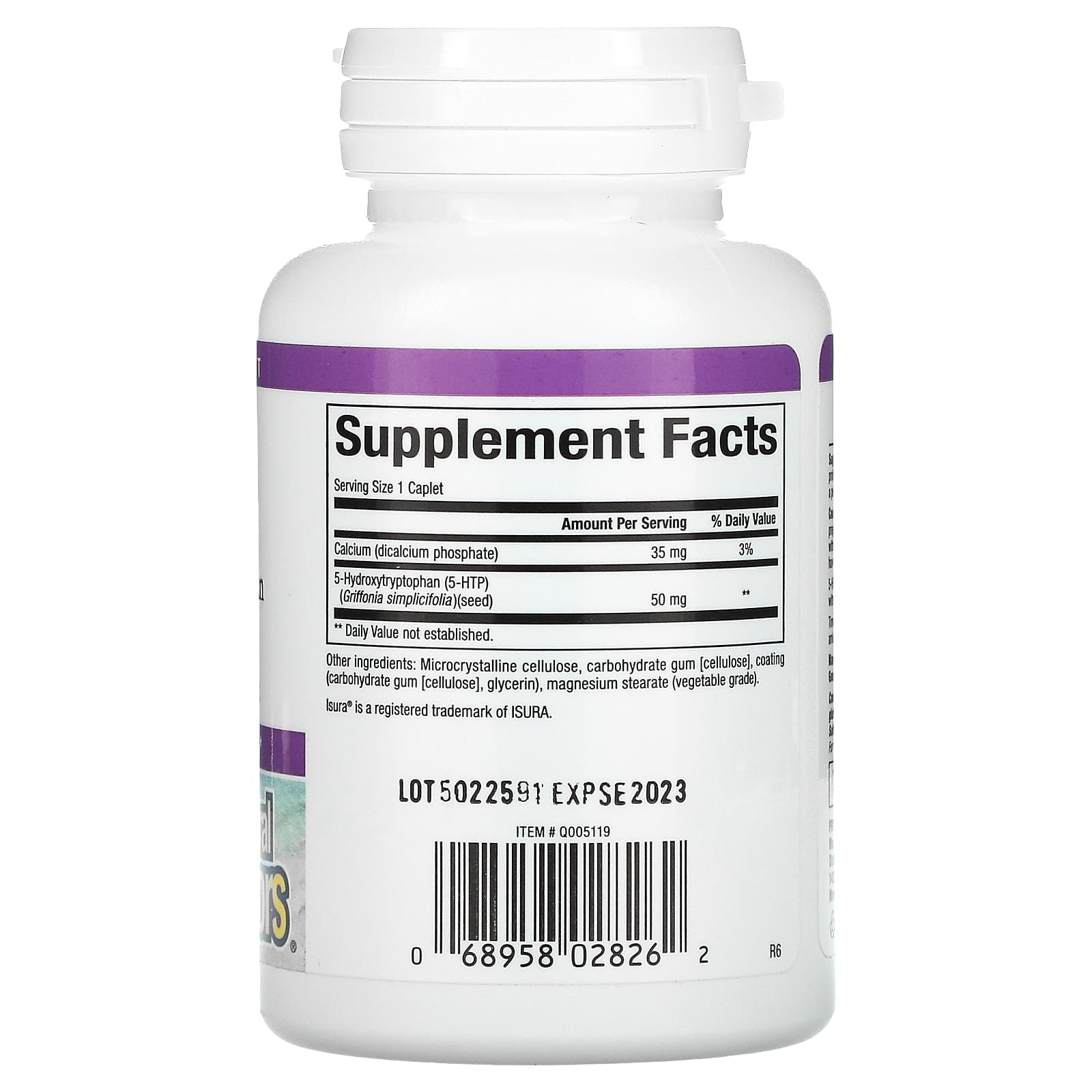 Natural Factors, Stress-Relax, 5-HTP, 50 mg, 60 Time Release Capsules UPC 068958028262 | Hilife Vitamins