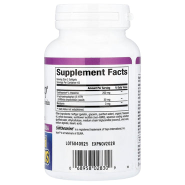 Natural Factors, Stress-Relax, Tranquil Sleep, 90 Softgels UPC 068958028309 | Hilife Vitamins