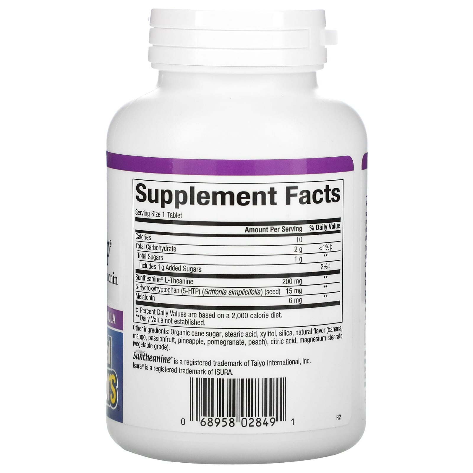 Natural Factors, Stress-Relax, Extra Strength Tranquil S, 60 Chewable Tablets UPC 068958028491 | Hilife Vitamins