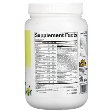 Natural Factors, VegiDay, Vegan Organic All In One Nutri, 15.2 Oz UPC 068958029696 | Hilife Vitamins