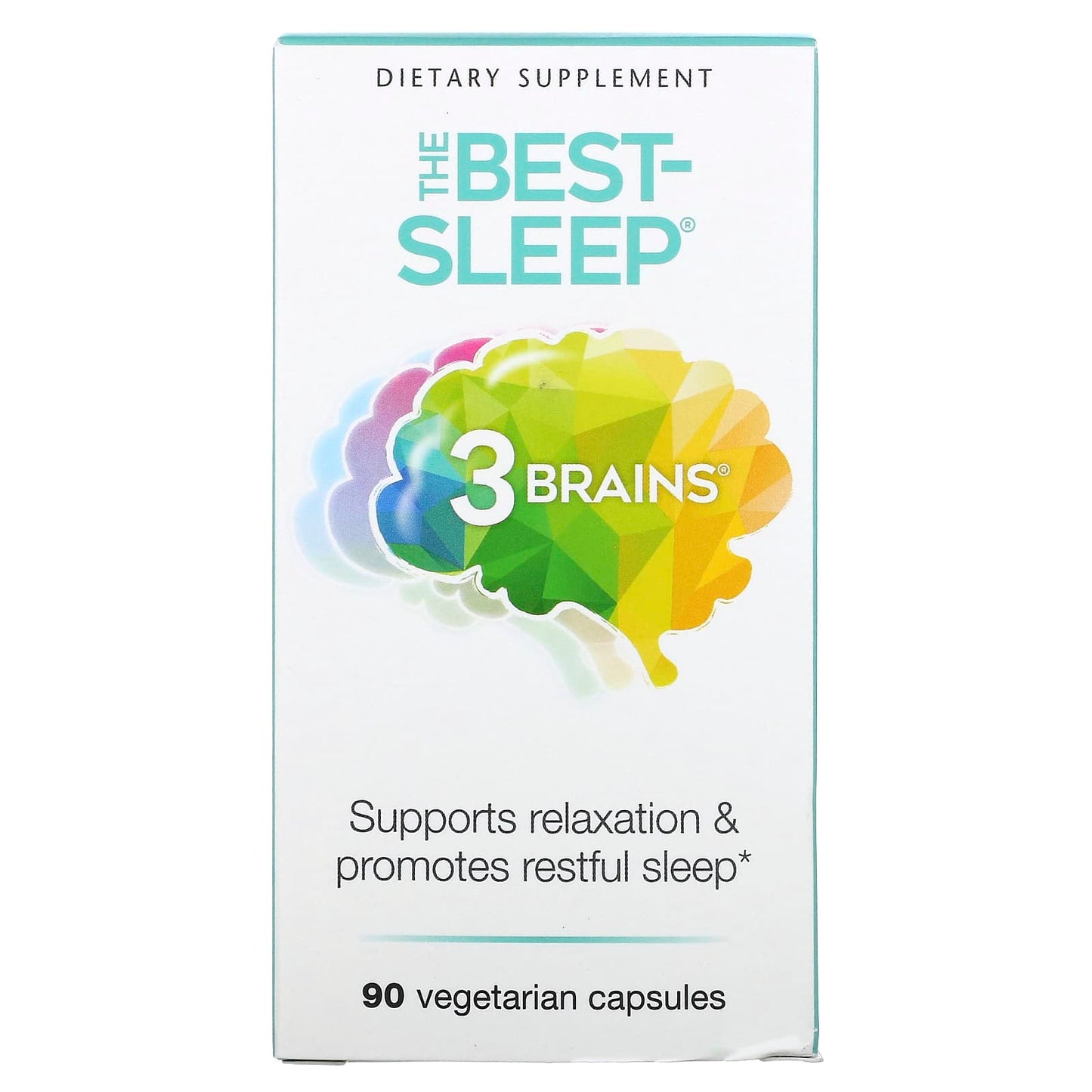 Natural Factors, 3 Brains, The Best-Sleep, 90 Vegetarian Capsules UPC 068958030586 | Hilife Vitamins