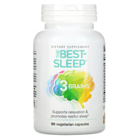 Natural Factors, 3 Brains, The Best-Sleep, 90 Vegetarian Capsules UPC 068958030586 | Hilife Vitamins