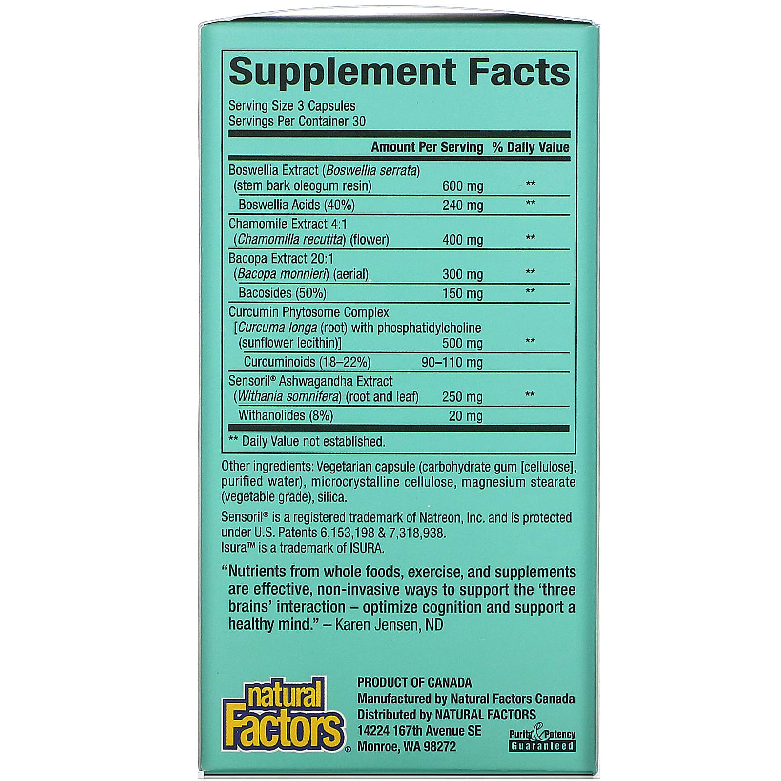 Natural Factors, Defense, 90 Vegetarian Capsules UPC 068958030609 | Hilife Vitamins