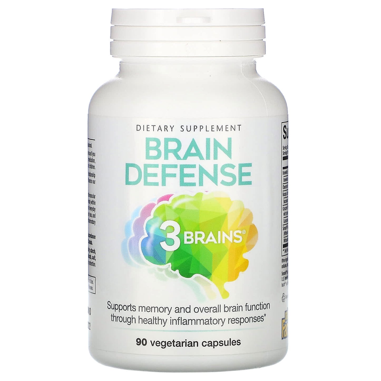Natural Factors, Defense, 90 Vegetarian Capsules UPC 068958030609 | Hilife Vitamins