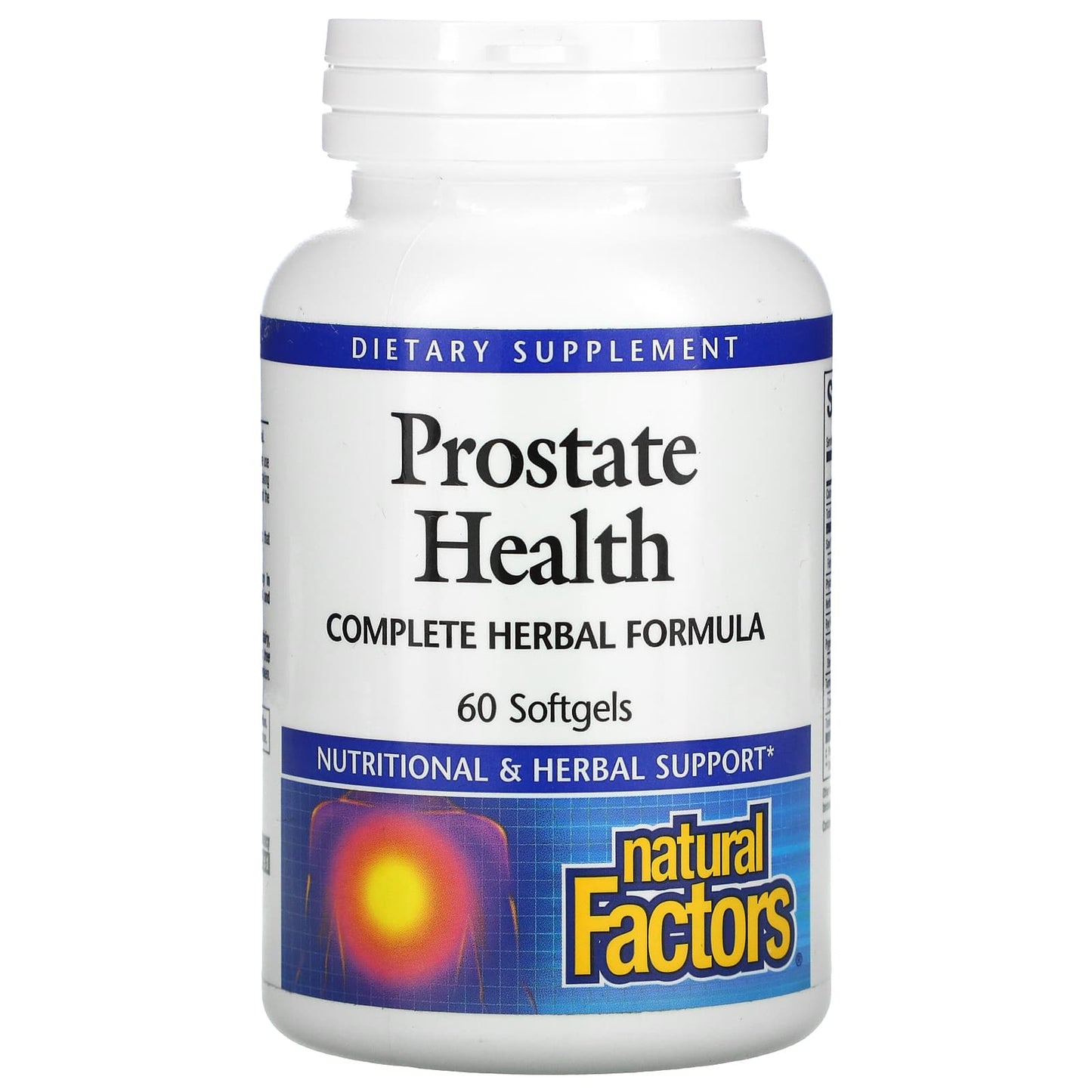 Natural Factors, Prostate Health, Complete Herbal Formul, 60 Softgels UPC 068958035123 | Hilife Vitamins