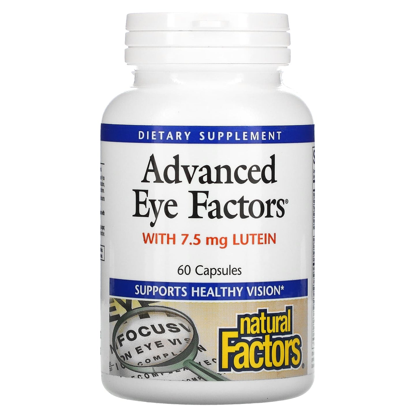 Natural Factors, Advanced Eye Factors, 60 Capsules UPC 068958035345 | Hilife Vitamins