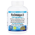 Natural Factors, Rx Omega-3, 120 Softgels UPC 068958035499 | Hilife Vitamins
